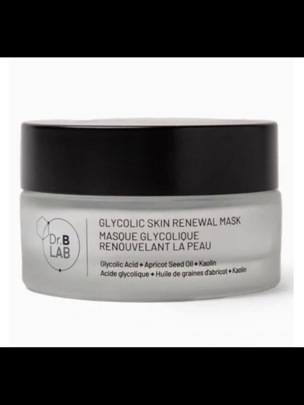 Dr. B Lab Glycolic Skin Renewal Mask - White